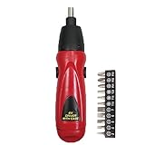 6V 電動 ドライバー with EASY (11種 ビット セット 付き) MEH-34