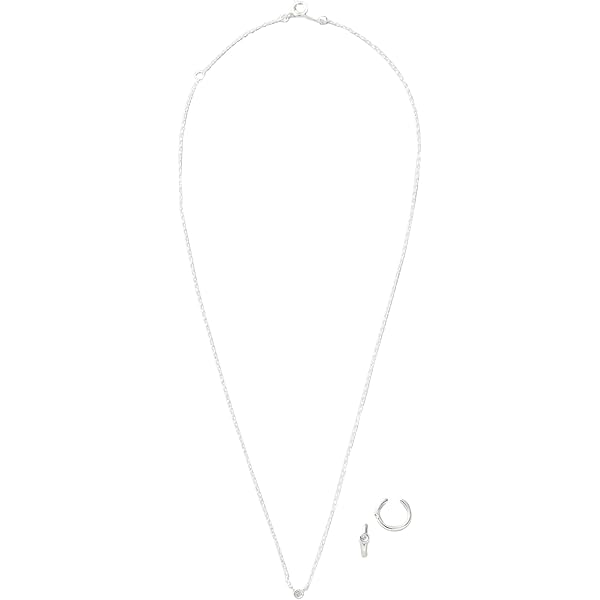 Amazon | [ジュエッテ] K10YG ネックレス クロス 036845 FREE イエロー