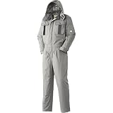 アタックベース ATACK BASE/防寒作業服/防寒ツナギ カラー：グレー/07 サイズ：4L 品番：6511-30