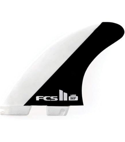 Amazon | FCS II Mick Fanning Tri Fin セット ブラック/ホワイト