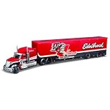 Maisto（マイスト） 1/64 トレーラートラック ミニカー エーデルブロック レッド ダイキャストカー 完成品 12418 (エーデルブロック)