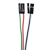 Fenteer ATX　コンピュータ　LEDライト付　リセットスイッチケーブル　オン/オフ/リセット　電源ケーブルスイッチ　