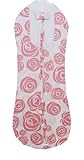 Woombie Air Ventilated Baby Swaddle ~ Choose Size/Color (Big Baby 14-19 lbs, Roses) by KB Designs [並