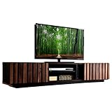 タンスのゲン テレビ台 幅180cm 日本製 完成品 大川家具 フルオープンスライドレール 無垢材 ローボード 引き出し付き コードスペーサー ウォールナット 49100004 BR