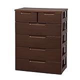 ＭＵチェスト MU-7242 木目ブラウン