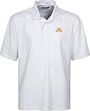 NCAA Minnesota Golden GophersメンズリンクTech Stretch Tonalジャカード半袖ポロシャツ、XXL、ホワイト