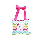 Girl's Tooth Fairy Pillow in Chevron Print Cotton [並行輸入品]