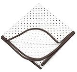 Kushies Receiving Blanket, White Dots by Kushies [並行輸入品]