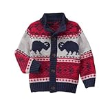 ジンボリー GYMBOREE/ バッファローカーディガン ラスティックレッド トップスカーディガン M【並行輸入】