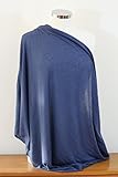 Infinity Nursing Scarf Breastfeeding Cover (Aegean Blue) by Udder Wraps