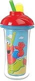 Munchkin Sesame Street Click Lock Insulated Straw Cup, 9 Ounce, Designs May Vary by Munchkin [並行輸入品]