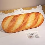かわいい ぬいぐるみクッション 大きい だきまくら かわいい パン 食べ物 お菓子 特大 ロング 大きいサイズ リアル パンのぬいぐるみ 洗える ぬいぐるみ 70cm 家族 友人 黄色 同僚 男性用のぬいぐるみ枕