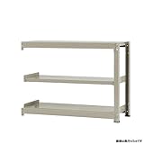 中量棚500kg 連結 幅120×奥行90×高さ90cm 3段 ニューアイボリー 500kg/段