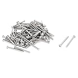 六角ソケットネジ，SODIAL(R) M3x35ミリメートルステンレス鋼製六角穴付きボタンヘッドネジ100個