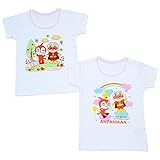 【2枚組】【本体綿100％】2016年 夏物 アンパンマン フライス 半袖Ｔシャツ Anpanman ドキンちゃん-ピンク◇95cm