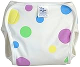 村信 パステルプリント おむつカバー 90cm 水玉 JF119B 日本製