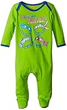 Nickelodeon baby-boys新生児Teenage Mutant Ninja Turtle Sleep N Playカバーオール カラー: グリーン