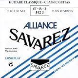 SAVAREZ ALLIANCE ハイテンション SI・B・2 542J クラシックギター弦（バラ） 2弦 B弦 1本入り 【国内正規品】