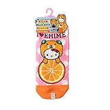 ご当地　みきゃん×ハローキティ　愛媛限定　靴下　ピンク　T10