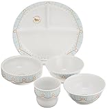 子どもたちとみらいのために Rompbaby(ロンプベイビー) のあんしんな食器 Prince Blue Set