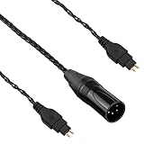 Toxaoii 4ピン XLR バランス交換用コード ゼンハイザー HD6XX HD660s HD650 HD600 HD535 HD545 HD565 HD580 HD58X ヘッドフォンケーブルに対応 (6.5フィート)