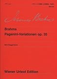 ブラームス パガニーニの主題による変奏曲: 作品35 (ウィ-ン原典版)