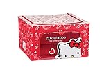 Hello kitty ハローキティ子供・ファブリック収納庫 (44L / レッド / LKT154R)