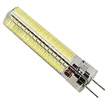 Pack 10,G6.35 LED Light Bulb 12V-24V DC / 12V AC 4W 460 Lumen 120PCS 5730 SMD Silicone Candelabra Bu