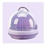 収納ケース　哺乳瓶立て　哺乳瓶置き　水切り　乾燥　哺乳瓶/ベビー食器/果物収納 (パープル)