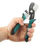 Tuosen 8Inch Wire Stripper Cable Cutting Scissor Stripping