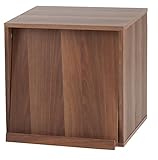 AZUMAYA ユニットBOXディスプレイ ブラウン色 UNB-DIS2BR