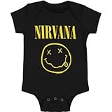 涅槃 Nirvana Smile ベビー Baby Romper シャツ T-Shirt