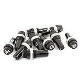 6x30mmヒューズについてDealMux 10個AC125V / 250V 15A / 10Aの14ミリメートルスレッドパネルマウントヒューズホルダー