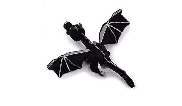 Amazon Minh 60cm 1スタイル マイワールドエンダー ドラゴン ぬいぐるみ おもちゃ ソフト ブラック エンドドラゴン Pp コットン ドラゴン おもちゃ ぬいぐるみ おもちゃ
