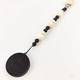 [マミマミホーム]歯がため ペンダント ビスケットおもちゃ ブラックシリーズ