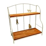 sky voyage ( スカイ ボイエッジ ) ラック ２段 ネコ 幅 27cm 奥行 12cm 高さ 29cm (ホワイト)