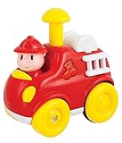Navystar Press N Go Fire Engine Fun Mobile, Red/Yellow/Blue [並行輸入品]