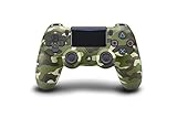 ワイヤレスコントローラー (DUALSHOCK 4) グリーン・カモフラージュ (CUH-ZCT2J16)