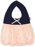 ニヴァ niva おしゃれスタイ・ビブ 女の子用 ゴールドハート ピンク