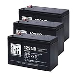 サイクルバッテリー / 12SN9 NP7-12 NPH7-12 PE12V7.2 HF7-12 互換 12SN9 SUPER NATTO（スーパーナット）