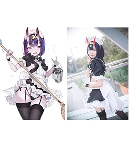 Amazon.co.jp: Fate/Grand Order FGO メイド服 酒呑童子/伊吹童子
