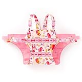 どこでもサポート赤ちゃん安心チェアベルト　お花大好きプリティ動物フレンド（スケアー地・ピンク）　B2603900　日本製