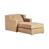 arne ソファー 1人掛け 寝椅子 カウチソファ ロータイプ リビング チェア ファブリック 布張り Neru sofa PC300 No.25 ソフィア生地 モカ