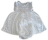 Kissy Kissy DRESS ベビー・ガールズ カラー: ホワイト