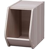 スタックボックス　オープンタイプ STB−200 ナチュラル