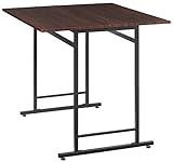 スライド式天板 折りたたみテーブル 2Way テーブル デスク 机 折りたたみ 折り畳み おりたたみ ダイニングテーブル 木製