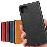 Google pixel 4 ケース グーグル pixel4 カバー グーグルpixel4 スマホケース ピクセル4 手帳型 適用 case iCovercase マグネット カードポケット カード入れ スタンド機能 落ち着いた色 携帯ケース レトロ ブラック