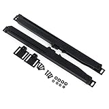 2pcs sliding barn door hardware soft close drawer slide track