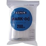 生産日本社:セイニチ 「ユニパック」 MARK-8J 340×240×0.08 100枚入 MARK-8J 型式:MARK-8J（1セット:100枚入）