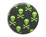 Many Mini Skull YE/BK ミニ スカル ボーン 缶バッジ London ストリート マーケットからc420[イギリス直輸入]